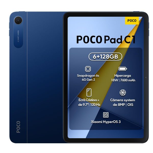 تبلت 9.7 اینچ شیائومی مدل XIAOMI Poco Pad C1  با ظرفیت 128 گیگابایت و رم 6 گیگابایت