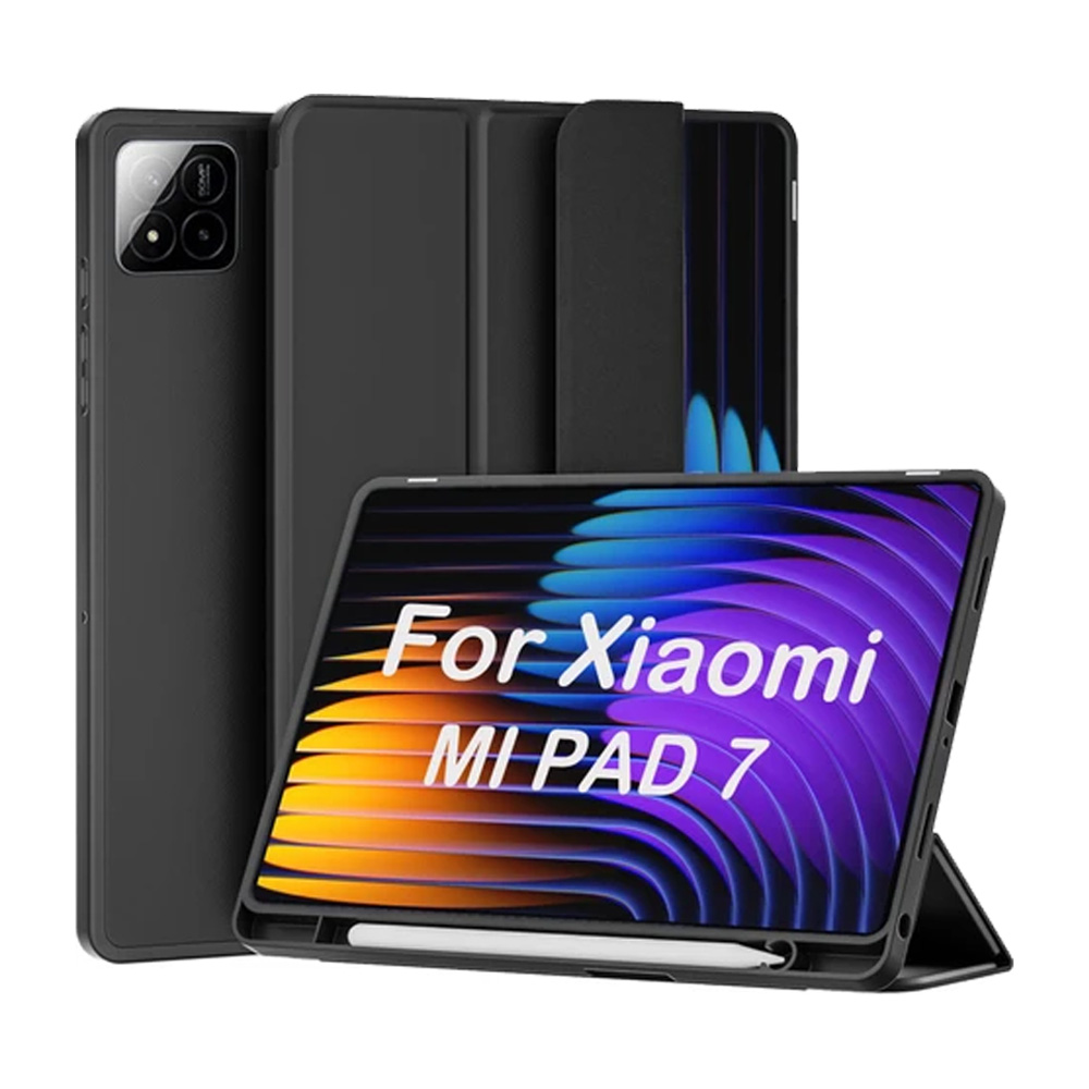 کیف کلاسوری اسمارت تبلت شیائومی Pad 7 و Pad 7 Pro با جای قلم