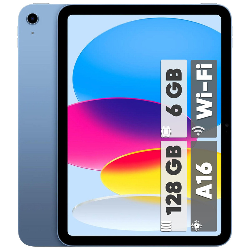 تبلت اپل 11 اینچ مدل iPad 11 WiFi (2025) با ظرفیت 128 رم 6 گیگابایت